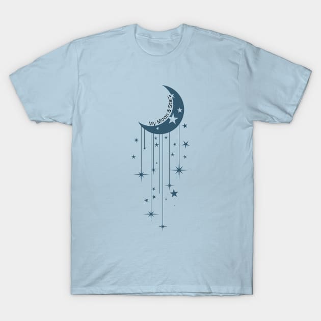 Celestial Sun & Moon Shirt, Sun Moon Stars Tee, Mystical Tee, Moon and Stars, Bohemian Tshirt T-Shirt by Coffee Conceptions